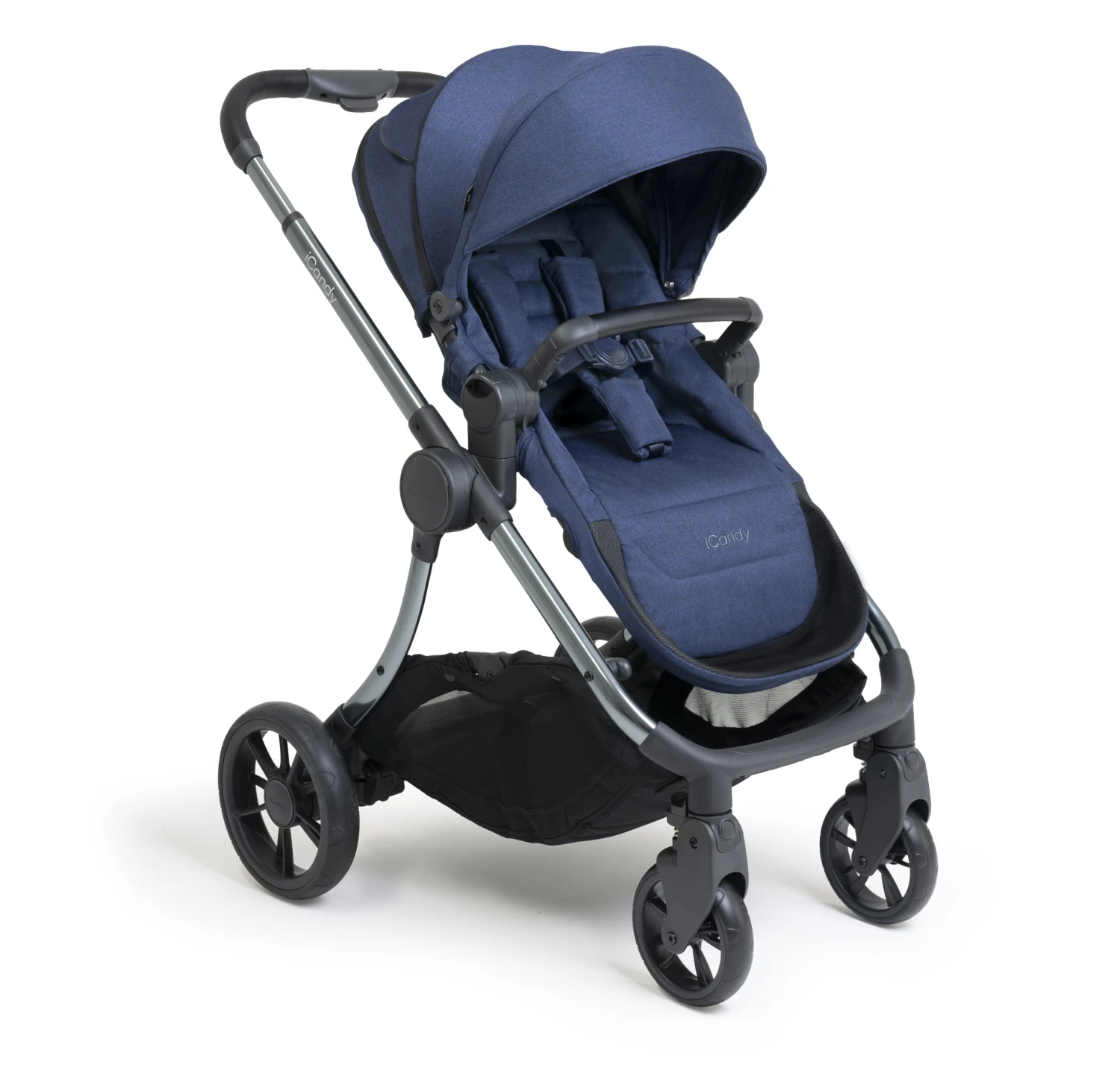 ICandy Lime Lifestyle (i-Snug2) Travel System Summer Bundle With ISOFIX Base - Navy 9 ICandy Lime Lifestyle (i-Snug2) Travel System Summer Bundle With ISOFIX Base - Navy - Image 7