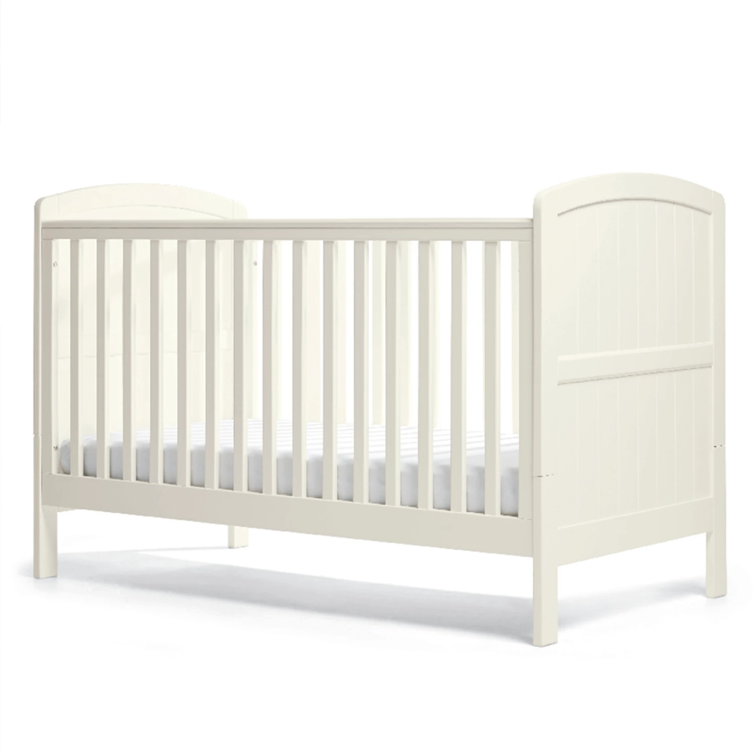 Mamas & Papas Dover Cot Bed 5 Piece Nursery Furniture Set With Fibre Mattress - White 5 Mamas & Papas Dover Cot Bed 5 Piece Nursery Furniture Set With Fibre Mattress - White - Image 3