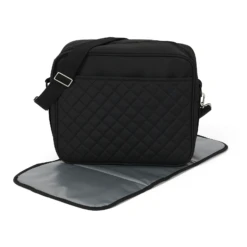 Puggle Universal Monaco Changing Bag With Mat - Storm Black