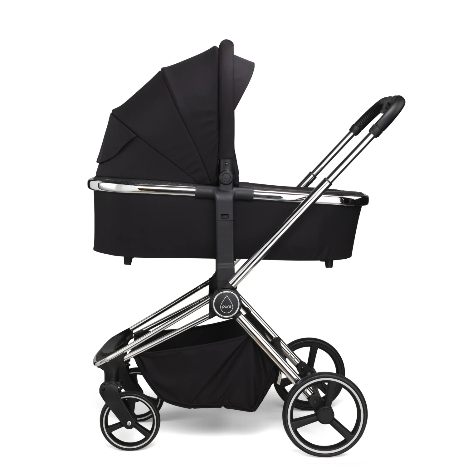Mee-go Pure (Gemm) Travel System With Accessories - Black 4 Mee-go Pure (Gemm) Travel System With Accessories - Black - Image 2