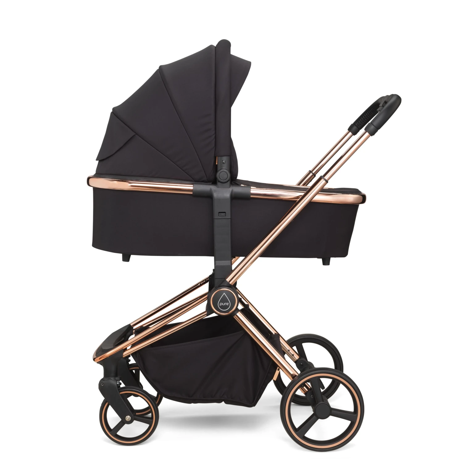 Mee-go Pure (Gemm) ISOFIX Base Travel System & Accessories - Dusty Rose 4 Mee-go Pure (Gemm) ISOFIX Base Travel System & Accessories - Dusty Rose - Image 2