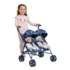 Mamas & Papas Junior Twin Double Dolls Pushchair - Blue (3-5 Years) -Best Baby Sale Store 1423985.V22 1