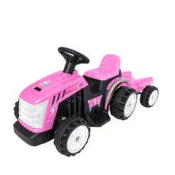 Evo Electric 6V Battery Operated Unicorn Tractor With Trailer (2 - 5 Years) - Pink -Best Baby Sale Store 1437536 11