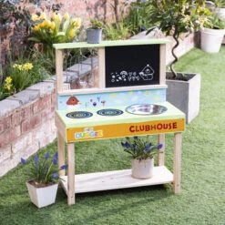 Hey Duggee Lil Wooden Muddy Kitchen With Accessories (18m - 5 Years) - Green