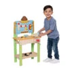 Hey Duggee 28 Piece Wooden Work Bench - Green & Blue (3 - 6 Years) -Best Baby Sale Store 1684832.INF 2