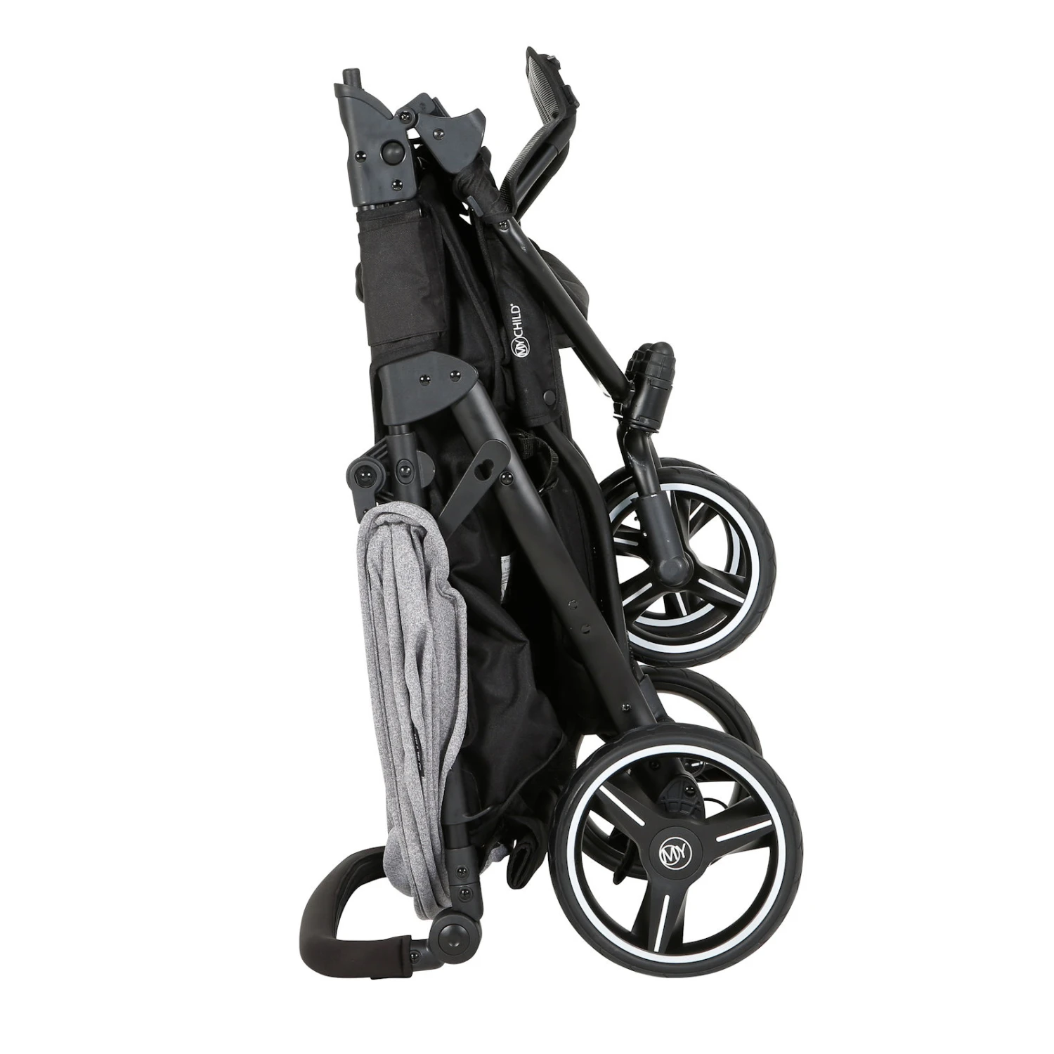 My Child Easy Twin Double Stroller Travel System (1 Car Seat) - Grey 11 My Child Easy Twin Double Stroller Travel System (1 Car Seat) - Grey - Image 9