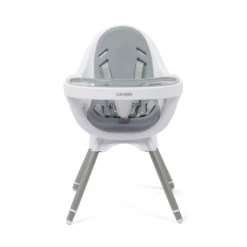 Puggle Munch Crunch 3 In 1 High/Low Chair & Booster Seat - Flint Grey -Best Baby Sale Store 2 122