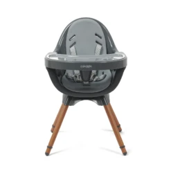 Puggle Munch Crunch Luxe Special Edition 3 In 1 High/Low Chair & Booster Seat - Graphite Grey -Best Baby Sale Store 2 125