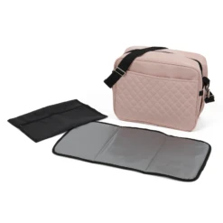 Puggle Monaco XT 3in1 I-Size Travel System With Changing Bag & ISOFIX Base - Blush Pink -Best Baby Sale Store 2 41