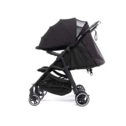 Baby Monsters Kuki Lightweight (9.8kg) Twin Double Pushchair With Raincover - Black 12 Baby Monsters Kuki Lightweight (9.8kg) Twin Double Pushchair With Raincover - Black -Best Baby Sale Store 20 54 014kukitwinraincoverimage3