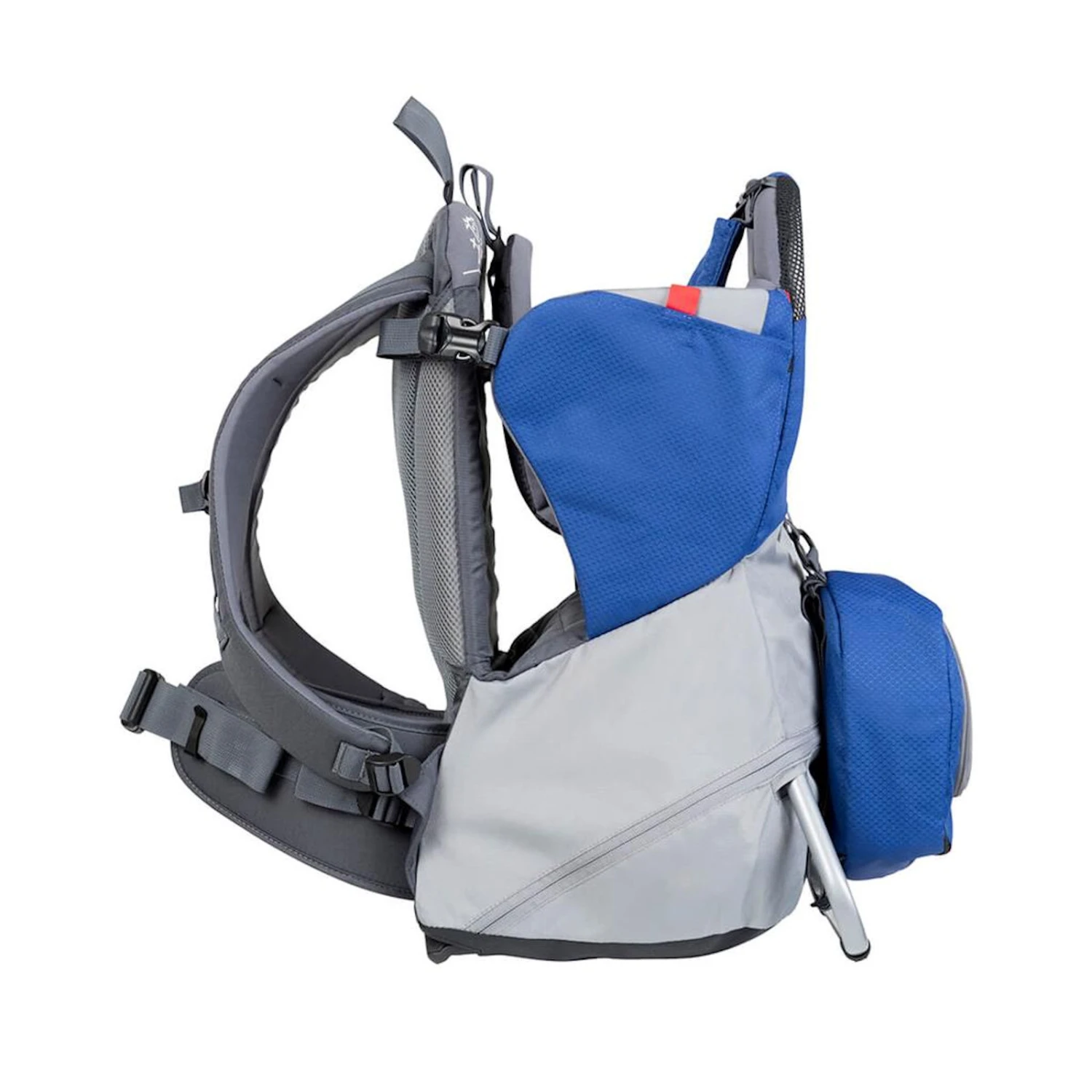 Phil & Teds Parade Baby Carrier With Canopy/Hood - Blue / Grey 6 Phil & Teds Parade Baby Carrier With Canopy/Hood - Blue / Grey - Image 4