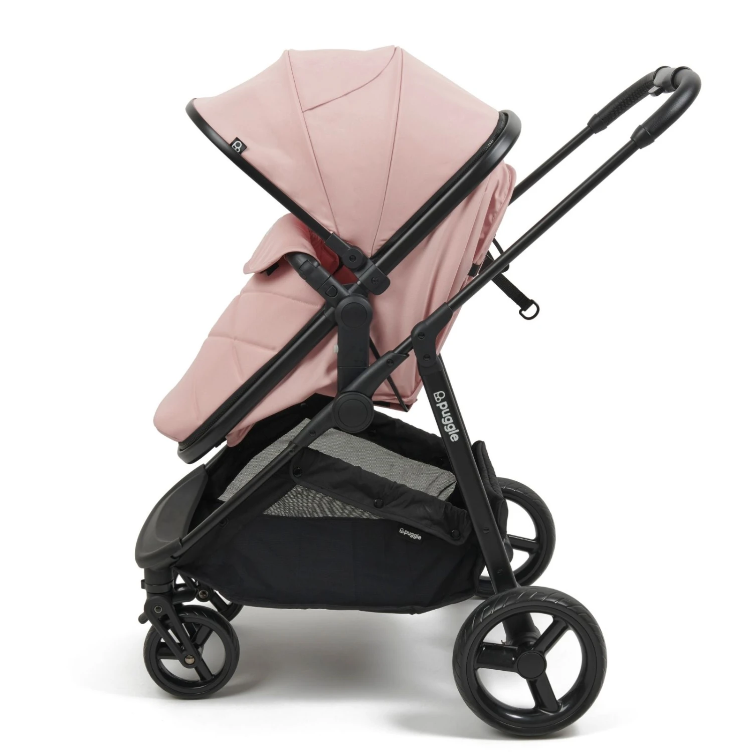 Puggle Monaco XT 2in1 I-Size Travel System - Blush Pink 7 Puggle Monaco XT 2in1 I-Size Travel System - Blush Pink - Image 5