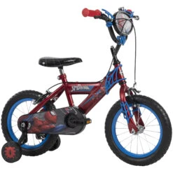 Huffy Marvel Spider-Man 14" Bike - Blue/Red (4-6 Years) -Best Baby Sale Store 24401W SpiderMan 7