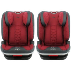 Migo Rafal Luxury I-Size 100-150cm Isofix Group 2,3 Car Seat (2 Pack) - Red