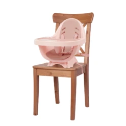 Puggle Munch Crunch Luxe Special Edition 3 In 1 High/Low Chair & Booster Seat - Blush Pink -Best Baby Sale Store 3 101