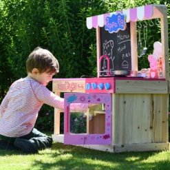 Peppa Pig Wooden Mud Kitchen With Accessories (3 - 6 Years) - Pink 13 Peppa Pig Wooden Mud Kitchen With Accessories (3 - 6 Years) - Pink -Best Baby Sale Store 3 118