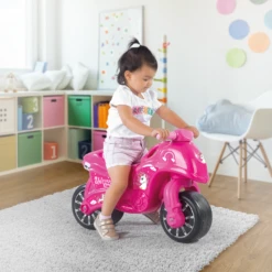 Dolu Unicorn My 1st Moto Balance Bike Ride On - Pink (2 - 4 Years) 10 Dolu Unicorn My 1st Moto Balance Bike Ride On - Pink (2 - 4 Years) -Best Baby Sale Store 3 119