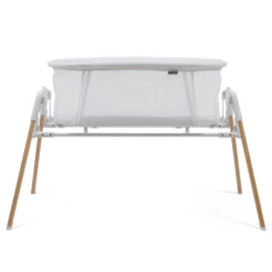 Nested 3-in-1 Glide & Go Crib - White / Grey -Best Baby Sale Store 3 98
