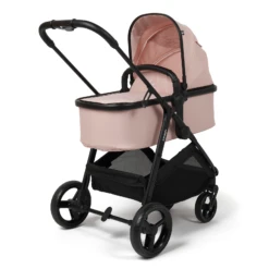Puggle Monaco XT 3in1 Travel System With Organiser - Blush Pink 13 Puggle Monaco XT 3in1 Travel System With Organiser - Blush Pink -Best Baby Sale Store 3Pink 2