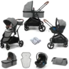 Puggle Monaco XT 3in1 Travel System With Organiser - Graphite Grey -Best Baby Sale Store 3in1Grey