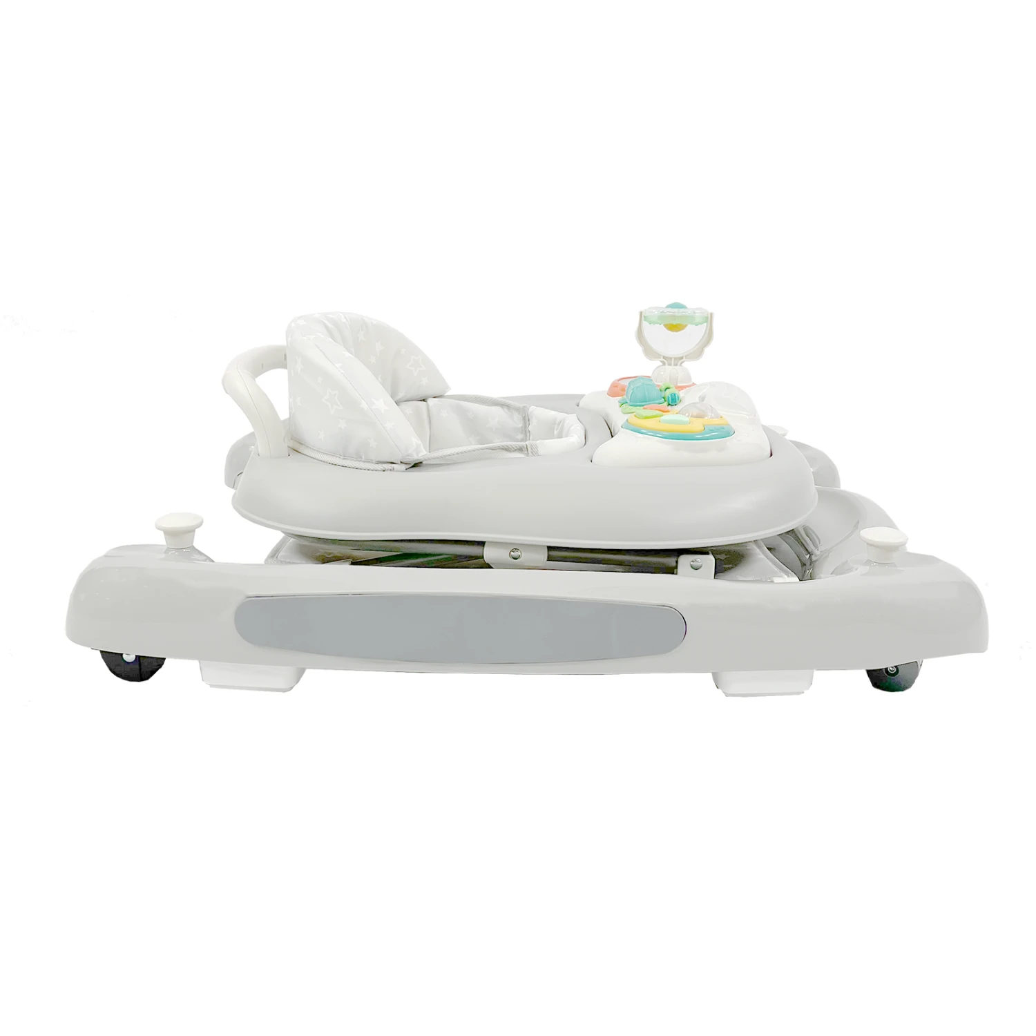 Puggle 3in1 Push, Walk & Rock Baby Walker - Scattered Stars Grey 7 Puggle 3in1 Push, Walk & Rock Baby Walker - Scattered Stars Grey - Image 5