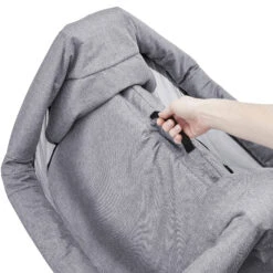 Mini Uno Swiftfold2 Bedside Foldable Crib - Grey -Best Baby Sale Store 4 miniuno swiftfold2 easy fold