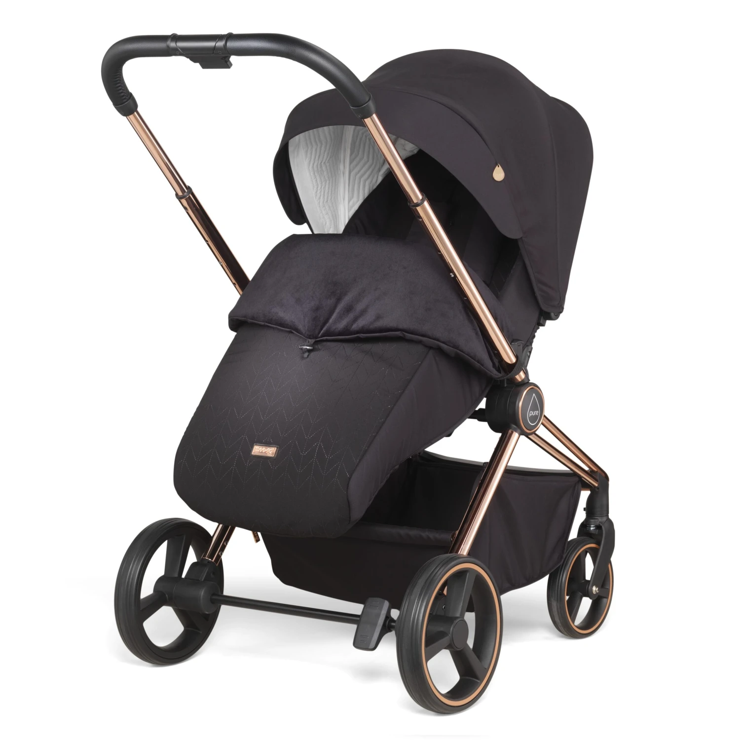 Mee-go Pure (Gemm) ISOFIX Base Travel System & Accessories - Dusty Rose 6 Mee-go Pure (Gemm) ISOFIX Base Travel System & Accessories - Dusty Rose - Image 4