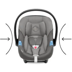 Cybex Aton M I-Size Group 0+ Infant Car Seat - Soho Grey -Best Baby Sale Store 4063846090594 3