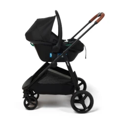 Puggle Monaco XT 3in1 I-Size Travel System With Changing Bag & ISOFIX Base - Storm Black 14 Puggle Monaco XT 3in1 I-Size Travel System With Changing Bag & ISOFIX Base - Storm Black -Best Baby Sale Store 4Black