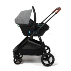 Puggle Monaco XT 3in1 I-Size Travel System With Changing Bag - Graphite Grey -Best Baby Sale Store 4Grey