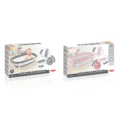 Dolu Travel Fold Flat Infant Baby Bathtub - Grey -Best Baby Sale Store 5 53