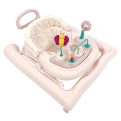Puggle In The Garden Speedy 2 In 1 Baby Walker - Special Edition - Scattered Stars Pink -Best Baby Sale Store 5 70