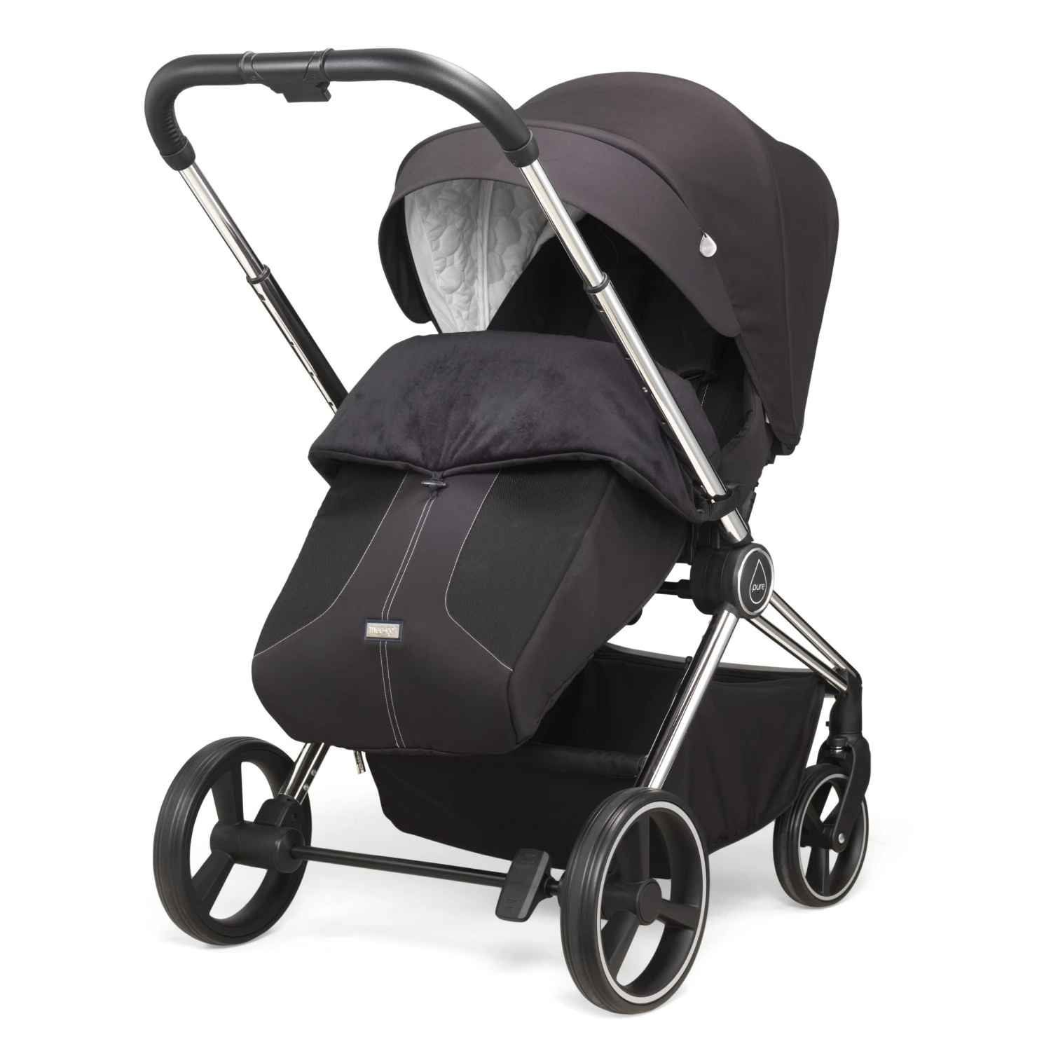 Mee-go Pure (Gemm) Travel System With Accessories - Black 6 Mee-go Pure (Gemm) Travel System With Accessories - Black - Image 4