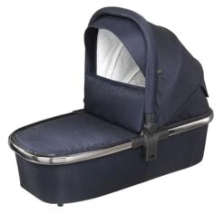 Mee-go Pure (Gemm) ISOFIX Base Travel System & Accessories - True Blue -Best Baby Sale Store 5.Pure True Blue Carrycot 1
