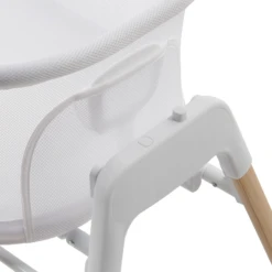 Nested 3-in-1 Glide & Go Crib - White / Grey -Best Baby Sale Store 6 70