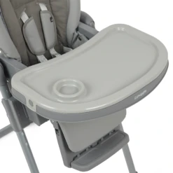 Puggle Foodie Eat & Play 9 In 1 Hi-Lo Highchair From Birth - Mist Grey -Best Baby Sale Store 6 74