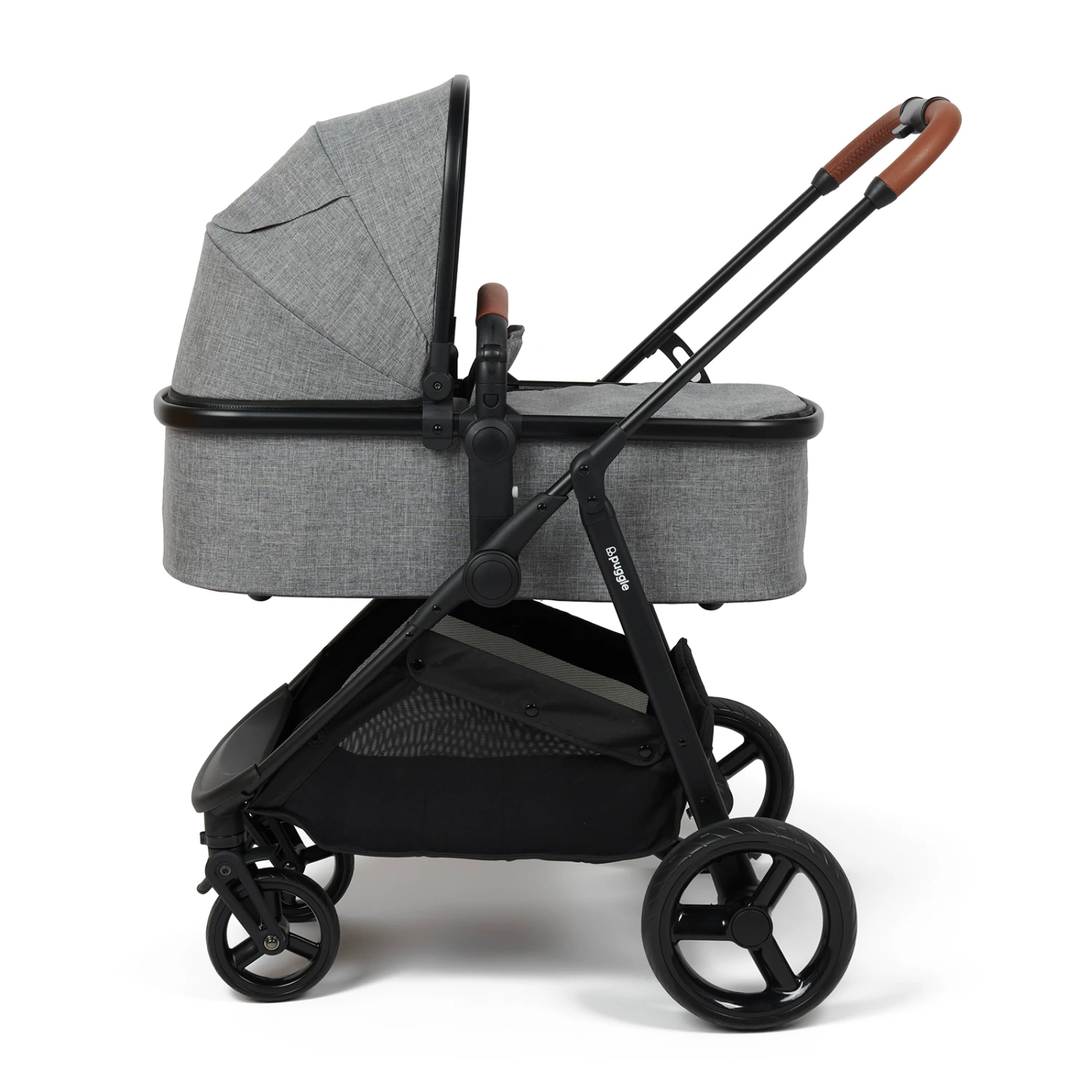 Puggle Monaco XT 3in1 Travel System With Organiser - Graphite Grey 8 Puggle Monaco XT 3in1 Travel System With Organiser - Graphite Grey - Image 6