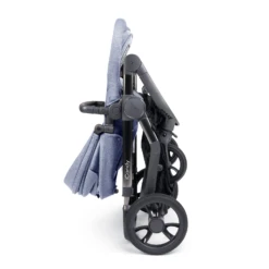 ICandy Orange 3 Double Pushchair & Carrycot Complete 19 Piece Bundle - Mist Blue Marl Phantom -Best Baby Sale Store 7 23