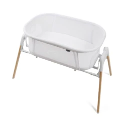 Nested 3-in-1 Glide & Go Crib - White / Grey -Best Baby Sale Store 7 41