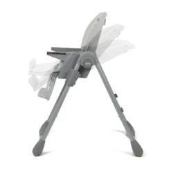 Puggle Foodie Eat & Play 9 In 1 Hi-Lo Highchair From Birth - Mist Grey -Best Baby Sale Store 7 43