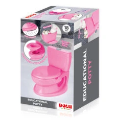 Dolu Toddler Infant Educational Potty - Pink -Best Baby Sale Store 7252 3DBack