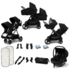 Puggle Memphis 2-in-1 Duo I-Size Double Travel System - Midnight Black -Best Baby Sale Store 8 2