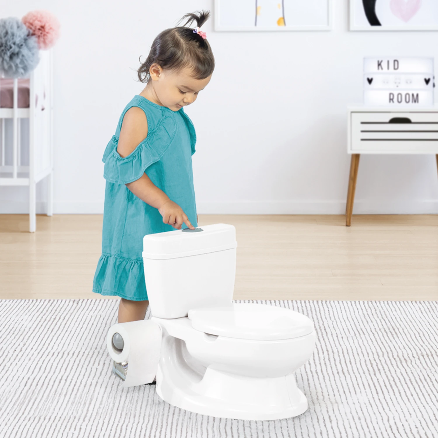 Dolu Toddler Infant Educational Potty - White 10 Dolu Toddler Infant Educational Potty - White - Image 8