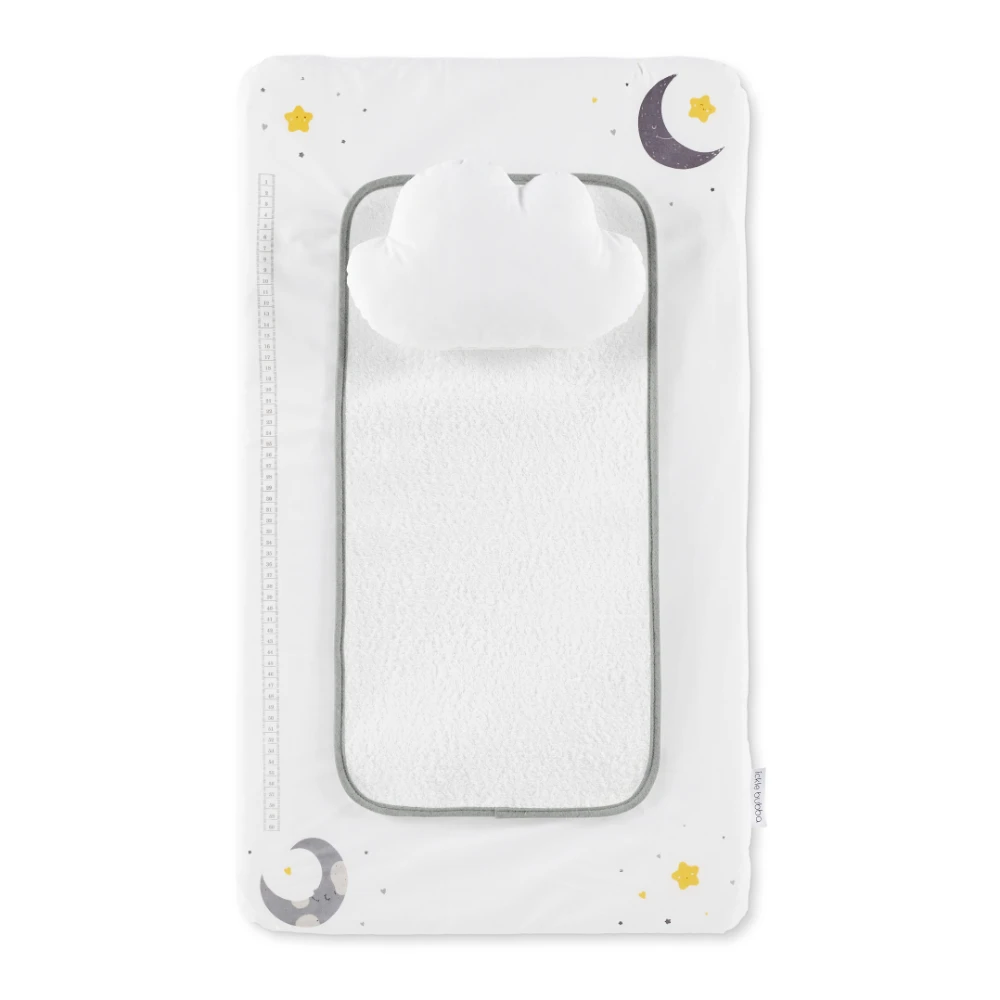 Ickle Bubba Cosmic Aura Deluxe Soft Waterproof Changing Mat - Grey 3 Ickle Bubba Cosmic Aura Deluxe Soft Waterproof Changing Mat - Grey
