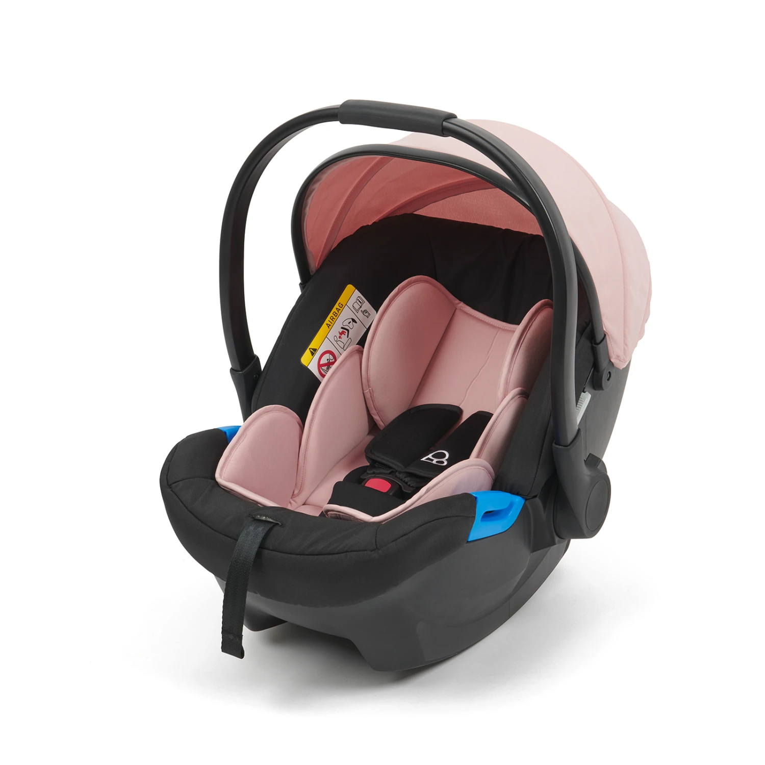 Puggle Monaco XT 3in1 Travel System With Organiser - Blush Pink 10 Puggle Monaco XT 3in1 Travel System With Organiser - Blush Pink - Image 8
