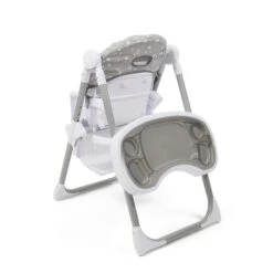 Puggle Yum Yum 6in1 Hi Lo Highchair & Splash Mat - Grey Scattered Stars 16 Puggle Yum Yum 6in1 Hi Lo Highchair & Splash Mat - Grey Scattered Stars -Best Baby Sale Store 9 34