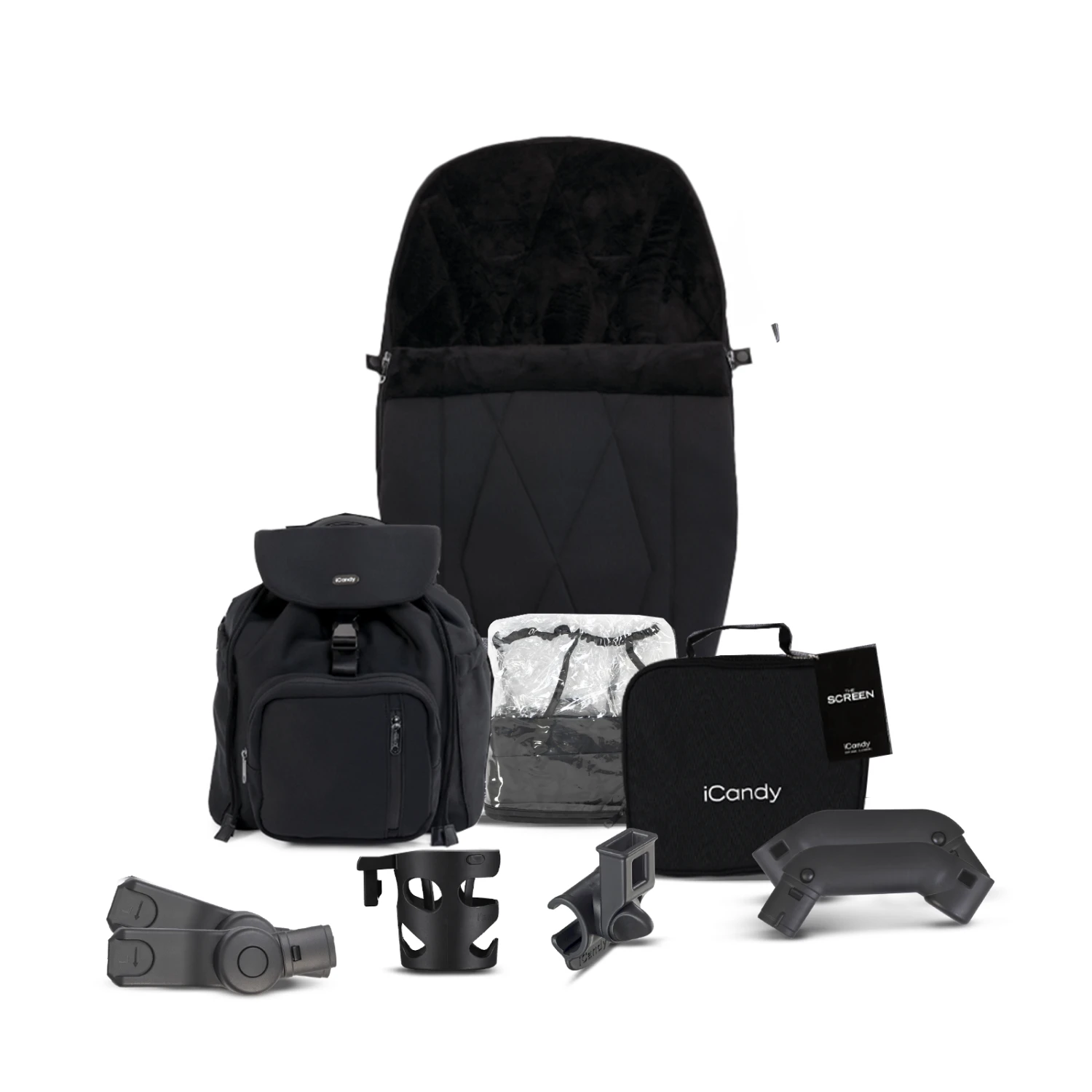 ICandy Orange 3 Complete 14 Piece Travel System Bundle With I-Snug 2 Car Seat & ISOFIX Base - Black Edition 4 ICandy Orange 3 Complete 14 Piece Travel System Bundle With I-Snug 2 Car Seat & ISOFIX Base - Black Edition - Image 2