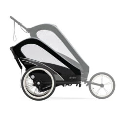 Cybex ZENO 4in1 Multisport Pushchair - All Black -Best Baby Sale Store CybexZENO4in1MultisportPushchair AllBlack SideLowercopy