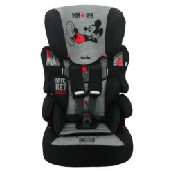 Disney Mickey Mouse Linton Comfort Plus Group 1/2/3 Car Seat - Grey