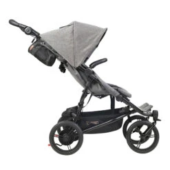 Mountain Buggy Duet Luxury Twin (Protect) Travel System With Carrycot - Herringbone -Best Baby Sale Store DUETPR V3 herringbone 3 side